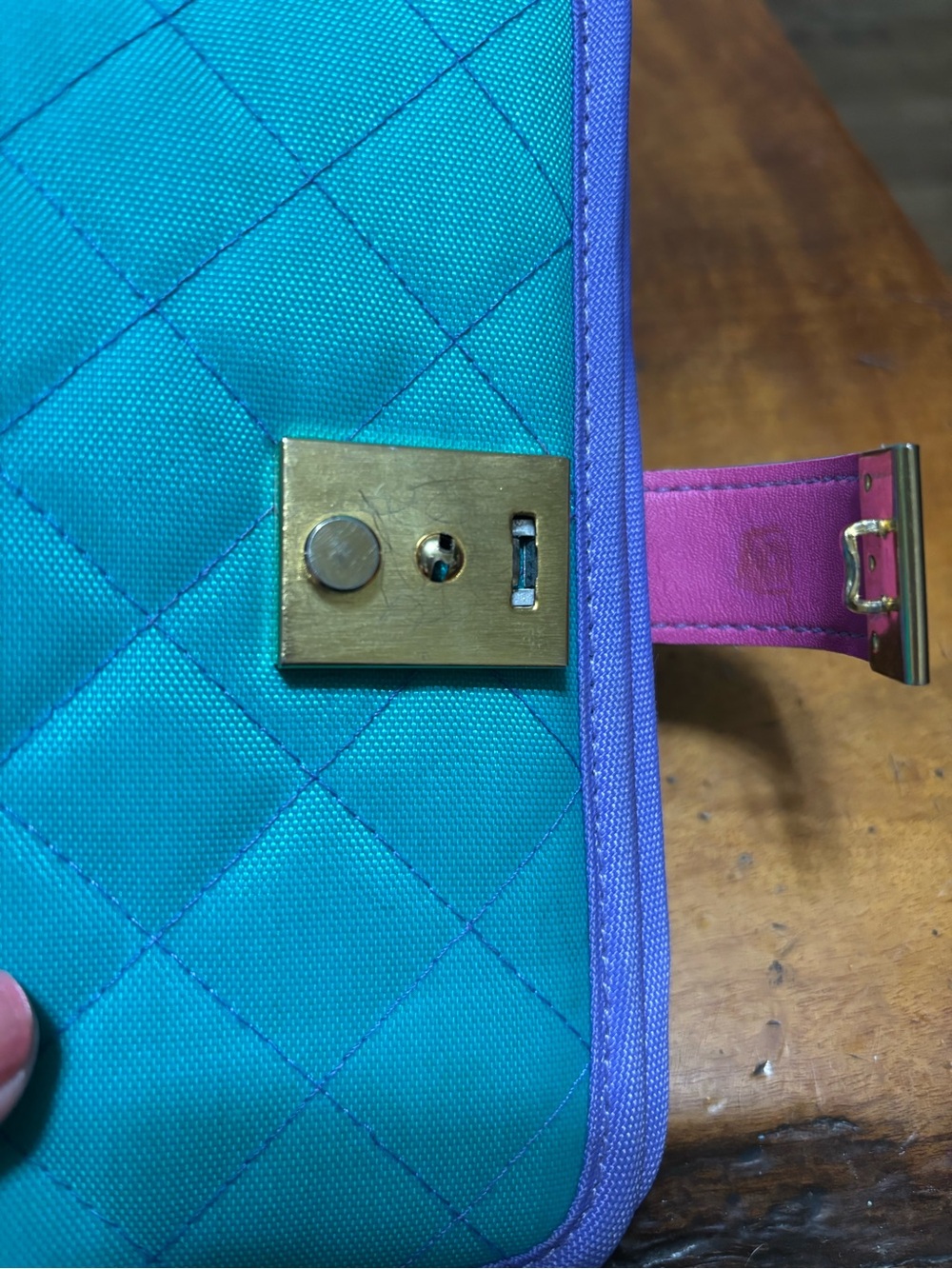 Mead Sassafras Girls Day Planner 90’s Vintage Teal & Purple - Picture 5 of 6
